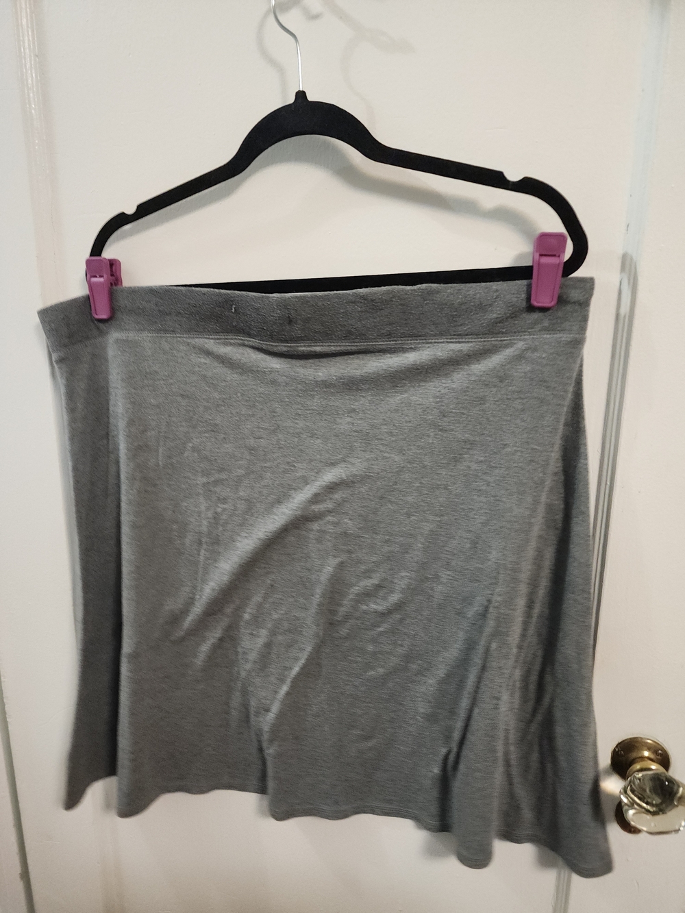 Old Navy Gray Knit Dress with Drawstring Waist - Picture 2 of 3